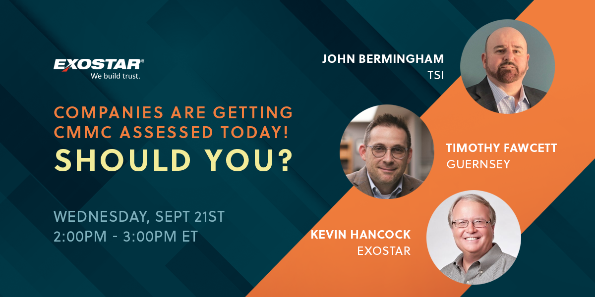 CMMC Sept 2022 Webinar Graphic