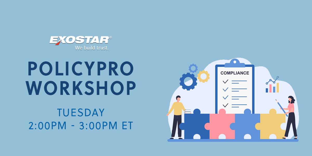PolicyPro User Workshop | Every Tuesday 2-3PM ET