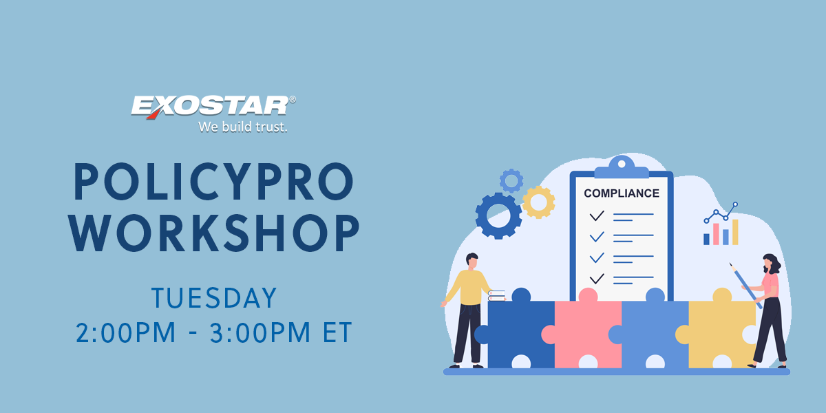 PolicyPro User Workshop | Every Tuesday 2-3PM ET PolicyPro User Workshop | Every Tuesday 2-3PM ET